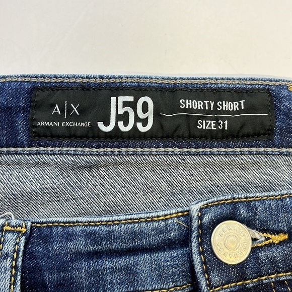 A/X Armani Exchange J59 Shorty Shorts Size 31 - Picture 8 of 16